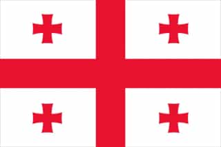 vlag van Georgië
