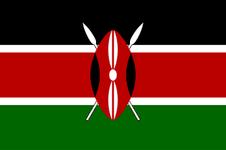 vlag van Kenia