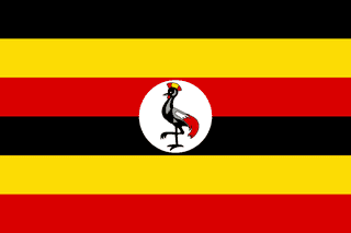 vlag van Oeganda