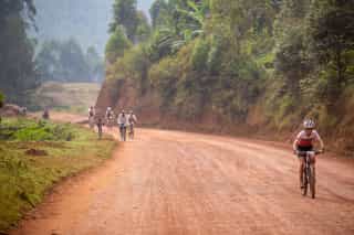 Veloglobe's team in Rwanda