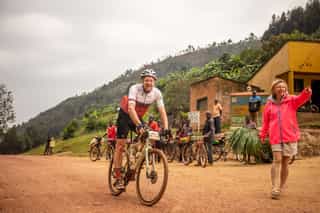 Foto van Dio van Renne op fietsreis met Veloglobe in Rwanda