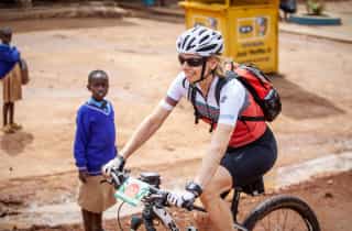 Foto van Anke Dumez op fietsreis met Veloglobe in Rwanda