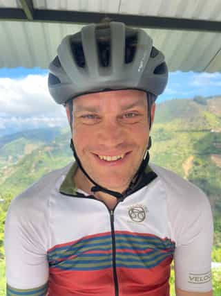Foto van Kristof Herremans op fietsreis met Veloglobe in Rwanda